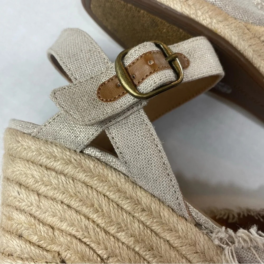 Lucky Brand Mindra Espadrille Wedge Sandal